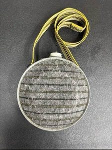 Vintage 2 QT OASIS Metal Canteen w/ Wool Blanket Covering And Canvas Strap. - Picture 1 of 9