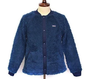 Patagonia Girls Retro X Bomber Full Zip Jacket Kids Stone Blue M 65415 New - Picture 1 of 1