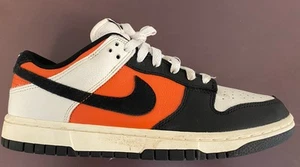 MENS NIKE DUNK LOW RETRO_PHANTOM/BLACK-SIZE 7.5 Used - Picture 1 of 5