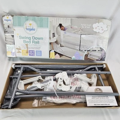 Riel de cama oscilante Regalo blanco 43 largo modelo 2020 DS edades 2 a 5 Foto 1 de 4