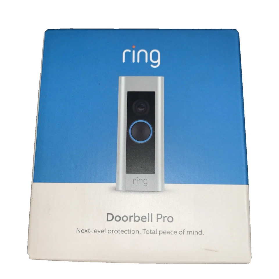 Ring Doorbell Pro Hardwired Smart Video Doorbell silver 23-007371-02