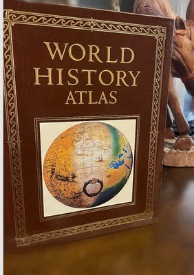 Easton Press ATLAS OF WORLD HISTORY Oversized Leather Collector's Edition MINT - Image 1 of 4