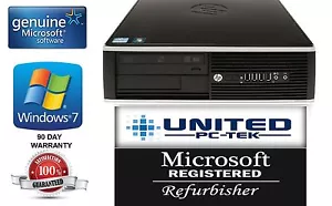 HP 6200 Pro 250GB Win 7 Professional Core I5 Quad 3.1GHz 16GB RAM DVD/RW Desktop - Picture 1 of 12