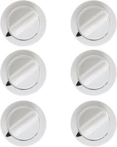 WE01X20374 Dryer Timer Control Knob (White) Compatible With 3276177 6-PACK - Picture 1 of 7