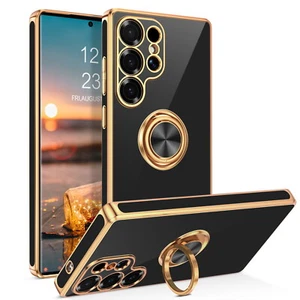 Pour Samsung Galaxy S25 Coque Ultra Antichoc Résistante Coque Anneau Support US - Photo 1 sur 9