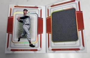 Ted Williams, 2023 National Treasures Legendary Materials Booklet 35/49 LMS-TW - Bild 1 von 4