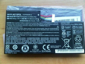 AC13F3L Battery Acer Iconia A1-810 A1-811 4960mAh 3.75V - Zdjęcie 1 z 2
