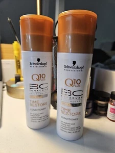 Schwarzkopf Q10 PLUS BC Time Restore Conditioner 6.8 Fl. oz (LOT OF 2) - Picture 1 of 1