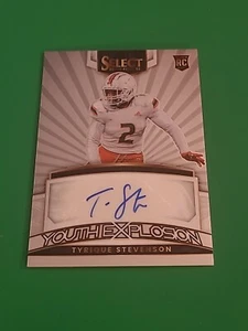 2023 Tyrique Stevenson Select Draft Picks Youth Explosion RC Autograph BEARS - Picture 1 of 3