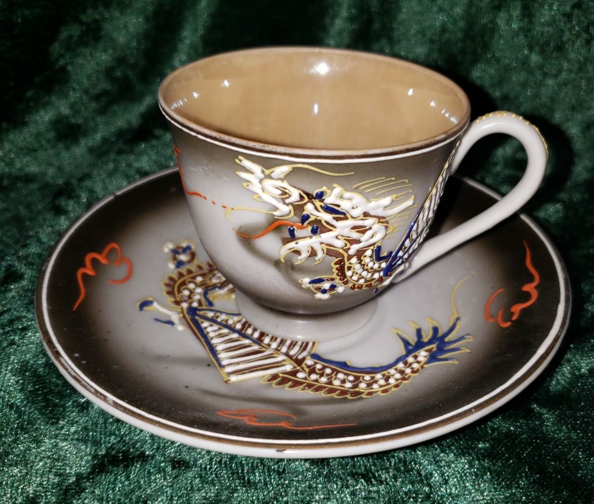 アンティーク カップ＆ ソーサ(occupied JAPAN) Occupied Japan Cup Saucer In Antique Ceramic & Porcelain