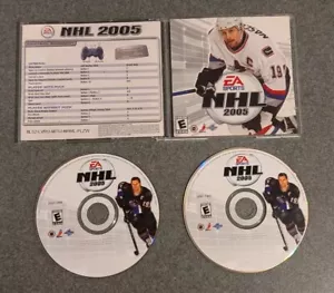 EA Sports NHL 2005 PC Game (2 CD Game Discs) Very Good Condition - Picture 1 of 5
