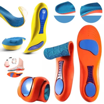 MARKENLOS Orthotic Insoles Arch Support Flatfoot Running Insoles for Shoes Sole Orthopedic