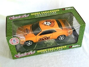 Oklahoma State Cowboys 1:18 Dodge Challenger Diecast Promotions Sports Art - Picture 1 of 5