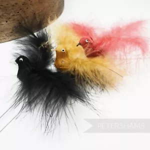 Marabou Feather Vintage 1950s/60s Bird for Millinery and Fascinators - Picture 1 of 5