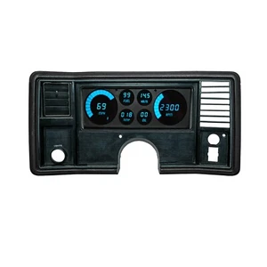 1978-1988 Monte Carlo Digital Dash Panel Teal LED DP9002T Lifetime Warranty - Picture 1 of 11