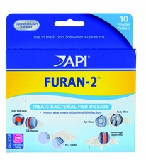 API Furan 2 Powder Combat Wide Variety Gram Positive Bacterial Diseases 10 Pack