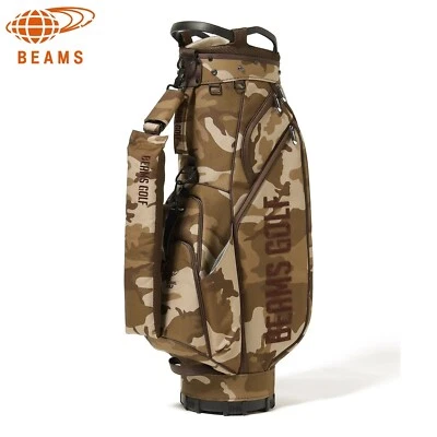 BEAMS гольф почвы камуфляж восьмая половина Caddie сумка полиэстер самостоятельный ЯПОНИЯ новый - Изображение 1 из 4