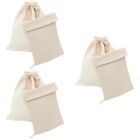  6 pcs Reusable Ice Bags Ice Bags Canvas Ice Packs for Crushed Ice Thickened Ice