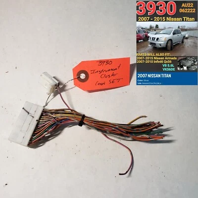 ⭐⭐CONECTOR DE CUADRO DE INSTRUMENTOS NISSAN TITAN 2007-2015 FABRICANTE ORIGINAL⭐⭐ Foto 1 de 3