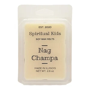 Nag Champa 2.6oz Soy Wax Melts 6ct Hand Poured with Fragrant/Essential Oils - Picture 1 of 2