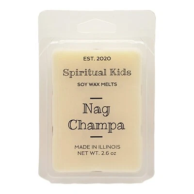 Nag Champa 2,6 oz cera de soja se derrite 6 quilates vertida a mano con aceites fragantes/esenciales  Foto 1 de 2