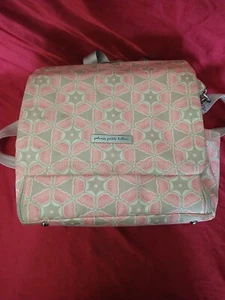 Petunia Pickle Bottom Pink Flowers Baby Diaper Bag Backpack - Picture 1 of 10