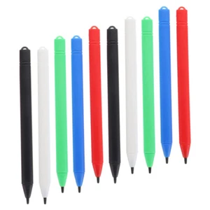 10 Pcs LCD -Handschrift Brett Malerei Pinsel Baby Kind Tablet Stiftstift - Zdjęcie 1 z 12