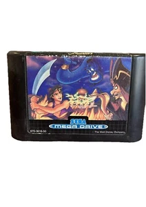 Disney's Aladdin Sega Mega Drive Game Cartridge PAL - Picture 1 of 1