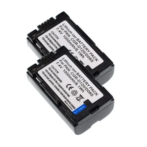 Battery 2Pack For Panasonic AG-DVC15 P AG-DVC20 P AG-DVC30 AG-DVC32 AG-DVC33 - Picture 1 of 10