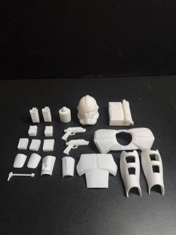 Star Wars The Black Series Custom Accessories For A Phase 2 Arc Trooper Cover