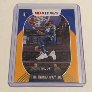 Tim Hardaway Jr. Dallas Mavericks 20-21 NBA Hoops Gold Base Parallel 9/25 #34 - Picture 1 of 3