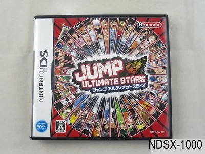 Jump Ultimate Stars Nintendo DS Importación Japonesa NDS Región Libre Shonen Vendedor de EE. UU. Foto 1 de 4