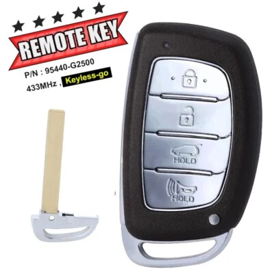 Smart Remote Key Fob for Hyundai Ioniq 2019 2020 2021 TQ8-FOB-4F11 95440-G2500 Foto 1 de 4