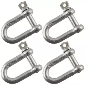 Dee Schäkel 6 mm verzinkt 4er Pack Schäkel Chandlery DK01 - Bild 1 von 2