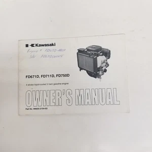 Kawasaki FD750D, FD791D DFI 4 Stroke Gas Engine Owner's Manual - Picture 1 of 4
