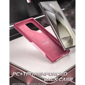 Funda para Galaxy S24 Ultra [con soporte de anillo Magsafe] cubierta a prueba de golpes rosa - Imagen 1 de 6