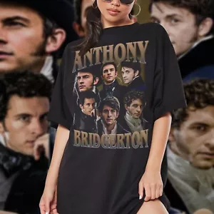 Camiseta limitada Anthony Bridgerton vintage, regalo para mujer y hombre camiseta unisex - Imagen 1 de 2