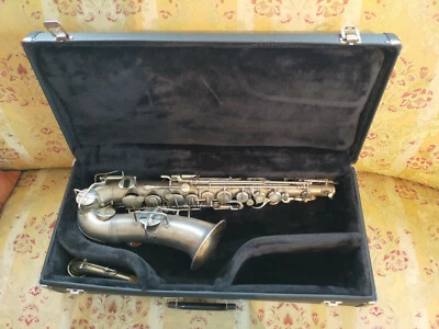 SASSOFONO CONTRALTO WEYMANN KEYSTONE STATE ANNI '30 #6607 CON CUSTODIA CONN - Immagine 1 di 4