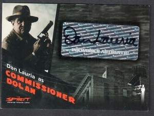 THE SPIRIT The Movie (Inkworks/2008) Autograph Card #A6 DAN LAURIA