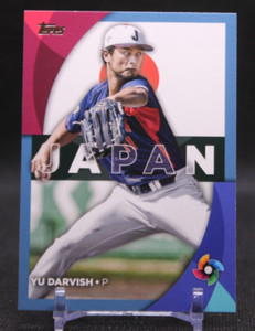 2023 Topps Series 2 World Baseball Classic Blue Parallel Yu Darvish WBC10 JAPAN
