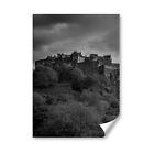 A3 - Bw - Edinburgh Castle Scotland Scottish Poster 29.7X42cm280gsm #41582