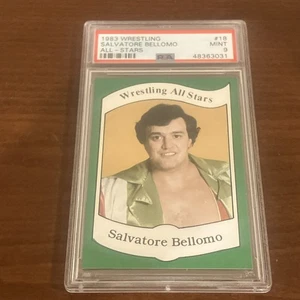 1983 Wrestling All-Stars #18 Salvatore Bellomo PSA 9 Rookie - Bild 1 von 4