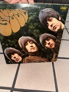 1978 THE BEATLES-Rubber Soul LP, sw 2442,michelle, girl, norwegian wood,the word - Picture 1 of 8