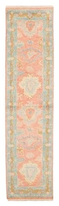 Vintage Hand-knotted Runner Rug 2'5" x 10'2" Traditional Wool Carpet - Picture 1 of 9