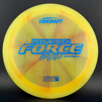 Discraft Z Swirl Force - Ricky Wysocki 2025 Tour Series - Image 1 of 4