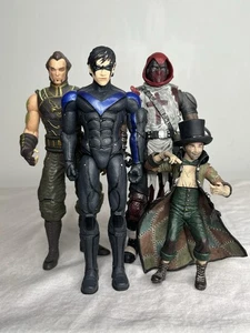 DC Collectibles Arkham City Konvolut Nightwing, Ra’s al Ghul, Mad Hatter, Azrael - Bild 1 von 12