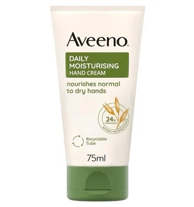 Aveeno Daily Moisturising Hand Cream 75ml Nourishing Hand Lotion With 24 Hour - Picture 1 of 8