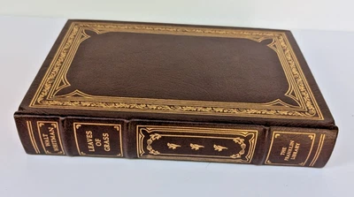 Franklin Library Leaves of Grass • Walt Whitman • Leather American Classic Poems Foto 1 de 3