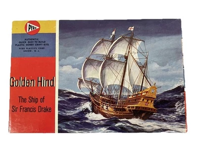 Kit Modelo Barco Trasero Dorado Pyro Foto 1 de 4