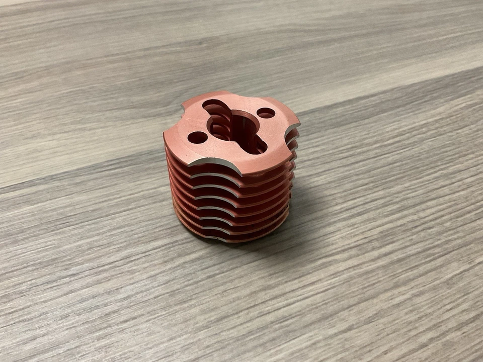 Nitro RC Cooling Head Orange Vintage - Image 1 of 4